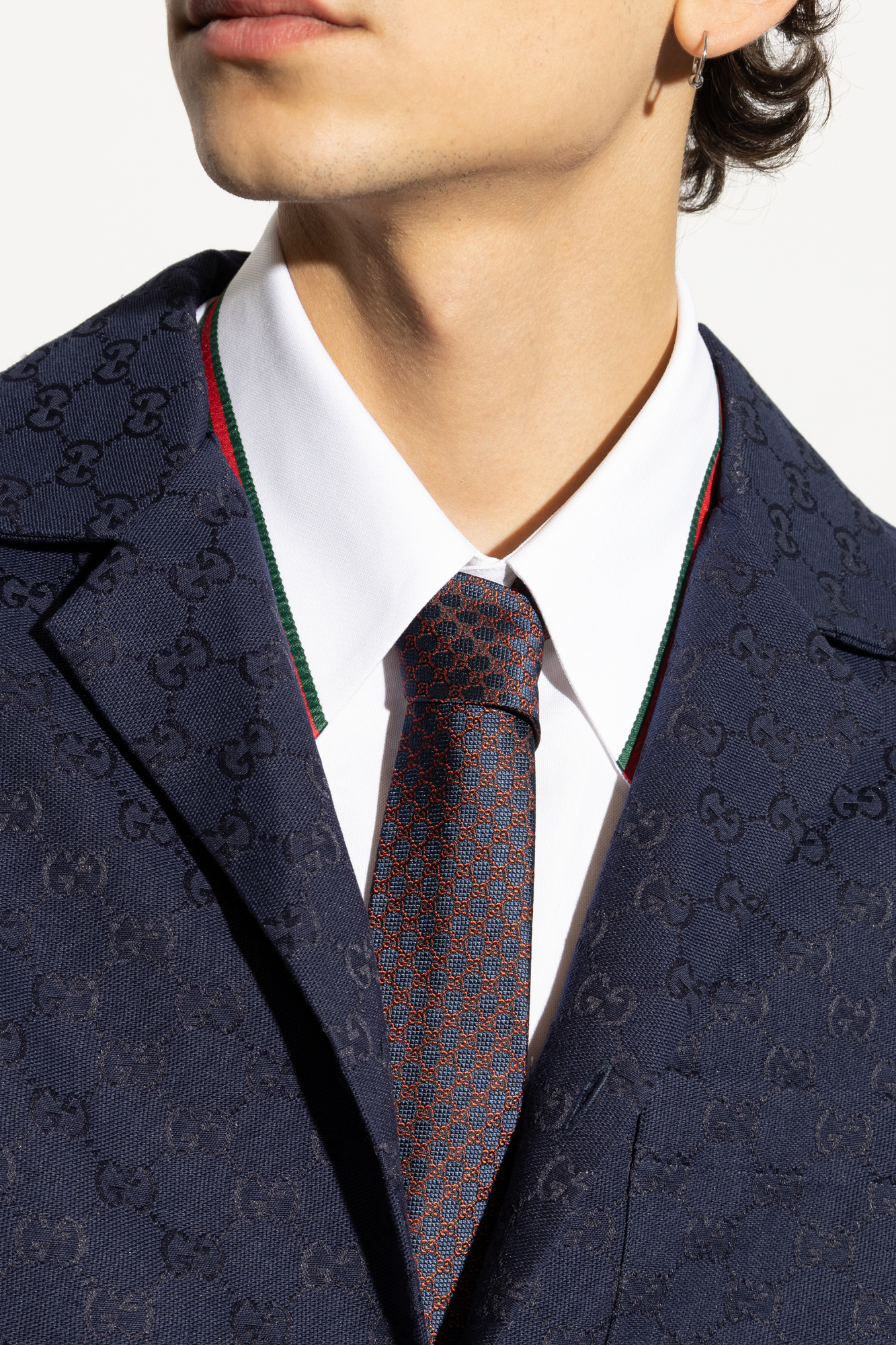 Gucci Silk tie with monogram | Men's Accessories | Vitkac Gucci Silk tie with monogram | Men's Accessories | Vitkac